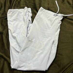 Medium Ceil Blue wide leg scrub pant